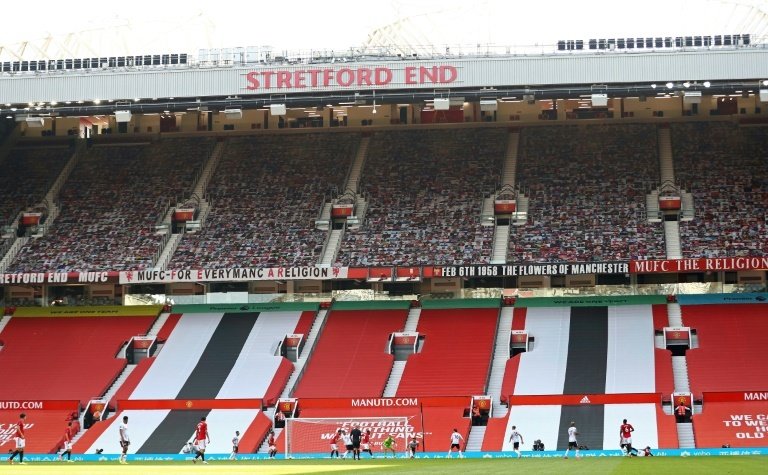 Man Utd's game at Brentford on Tuesday could be postponed. AFP