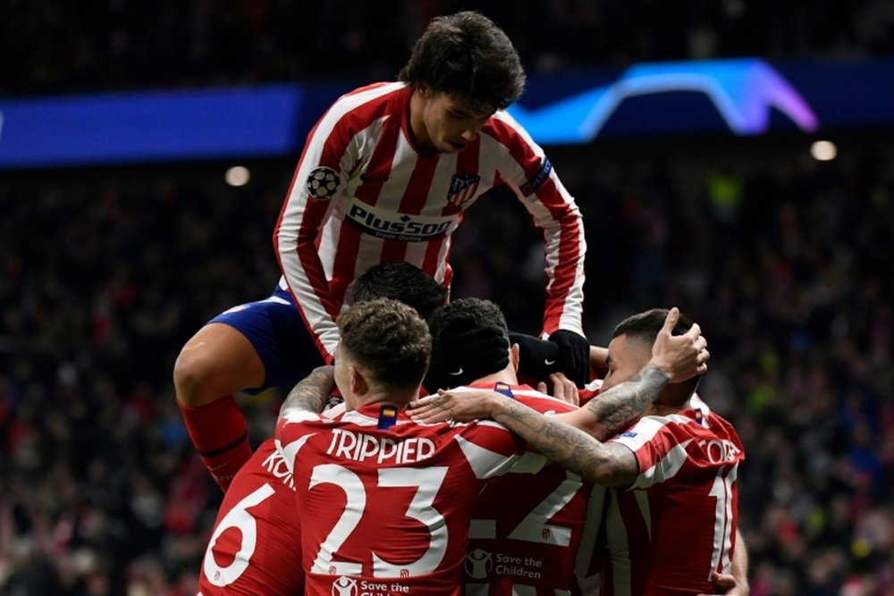 Relief for Atletico as win over Lokomotiv secures qualification. AFP