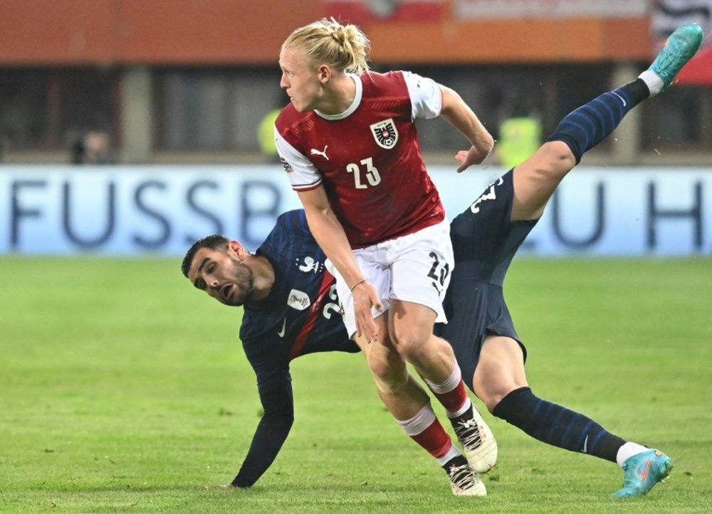 Schlager is now a Leipzig player. AFP