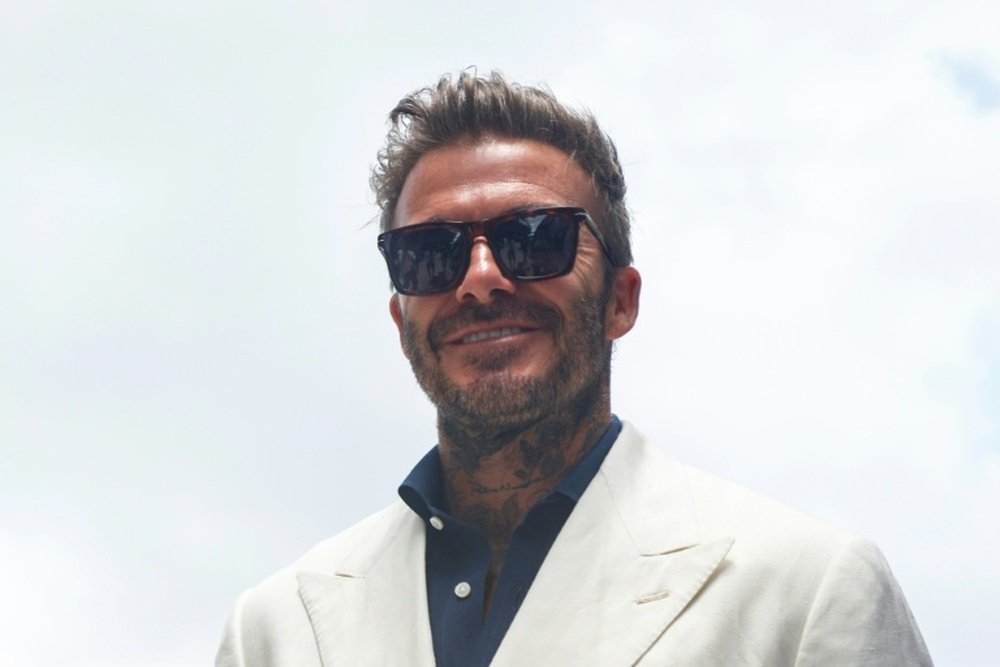 David Beckham long dreamed of becoming a sir and King Charles III has made it a reality. AFP