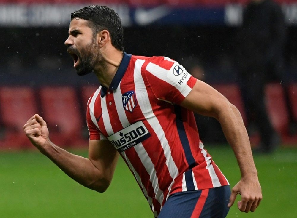 Diego Costa has left Atletico Madrid for personal reasons. AFP