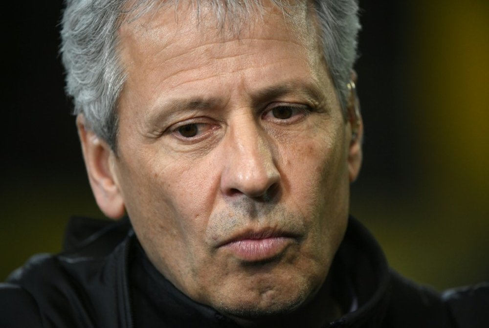 Lucien Favre names a very attacking line-up against Tottenham. AFP