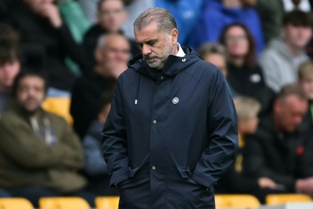 Spurs were undone by a catalogue of errors at Molineux. AFP