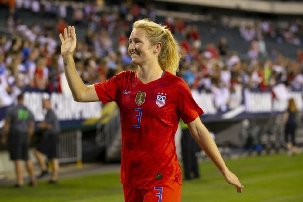 Sam Mewis may miss WC to injury. AFP