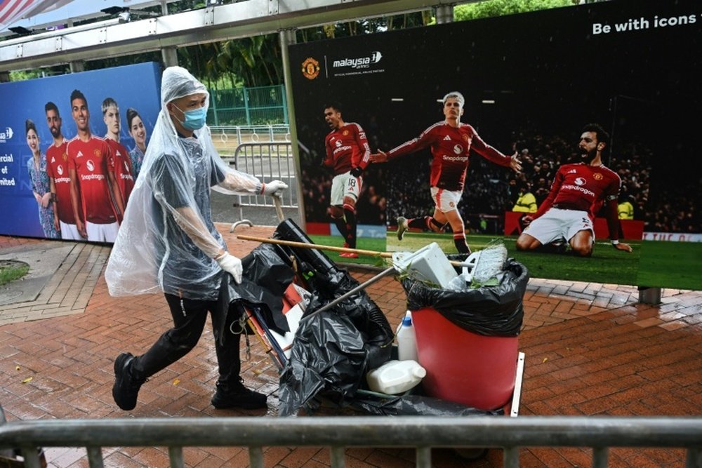 Man Utd once claimed to have more than 100 million followers in China. AFP