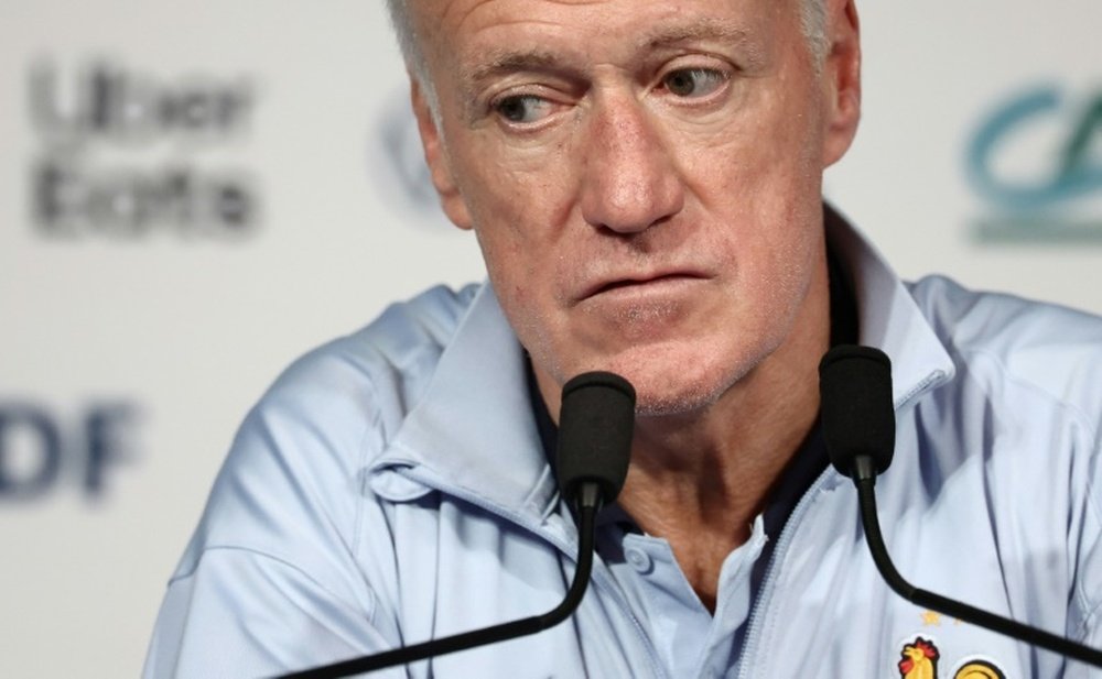 Deschamps insisted that the team's medical staff did things in a progressive way. AFP
