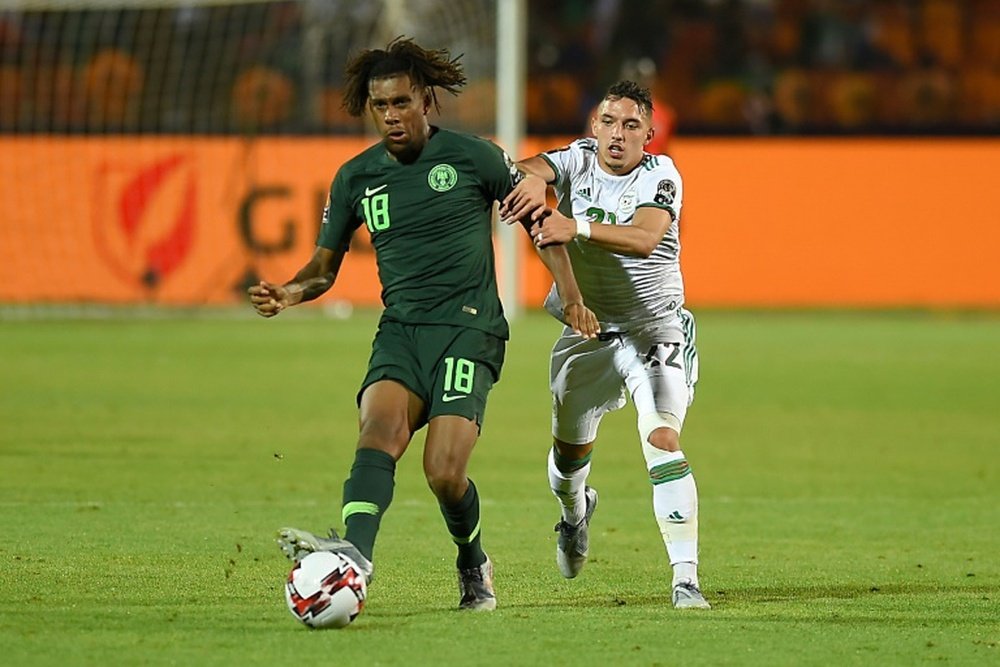 Nigeria were 4-0 up v Sierra Leone and did not win the game. AFP