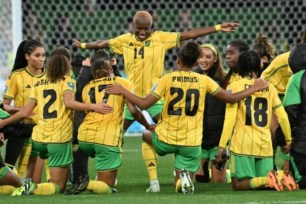 Jamaica strangled Brazil 0-0 to reach the last 16. AFP