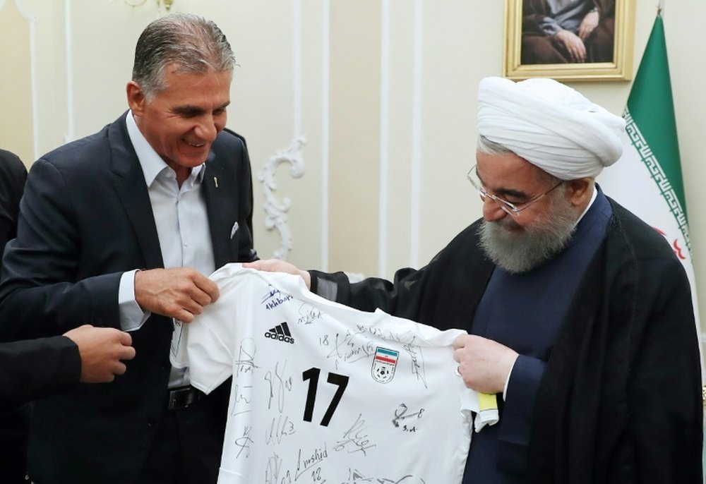 Football coach Carlos Queiroz