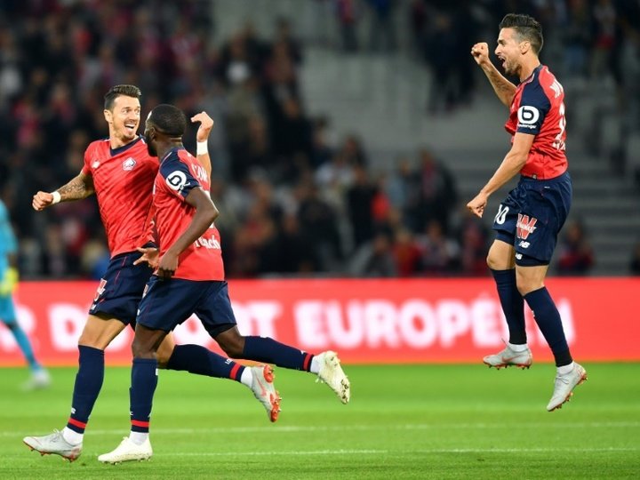 Lille lifted up to second