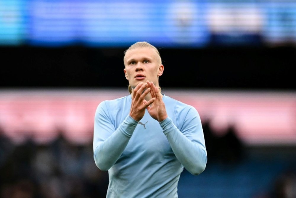 Guardiola on Tuesday revealed Haaland would miss the majority of the remainder of the season. AFP