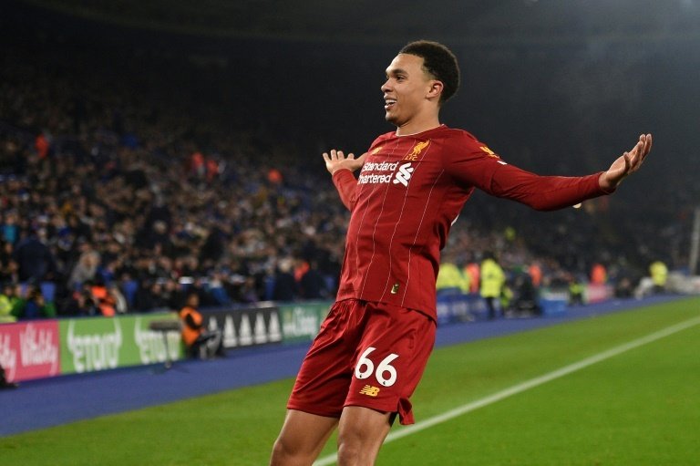 Liverpool thrash Leicester to open up 13-point Premier League lead