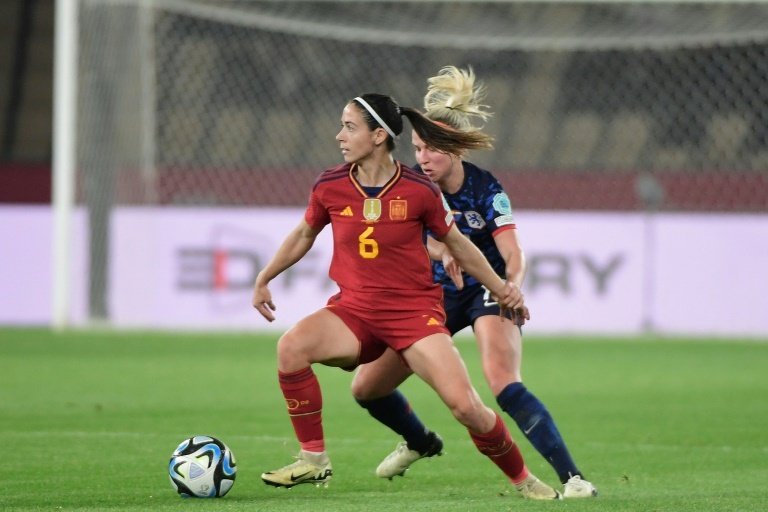 Bonmati set up the first and scored the second in Spains 3-0 win over Netherlands. AFP