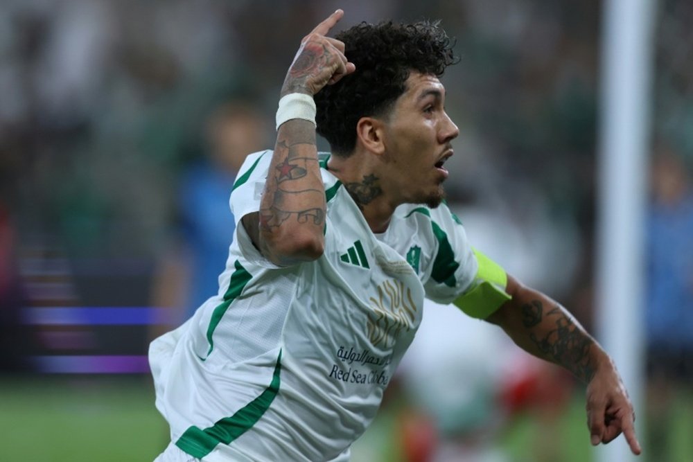 Firmino was named the AFC Champions League's most valuable player. AFP