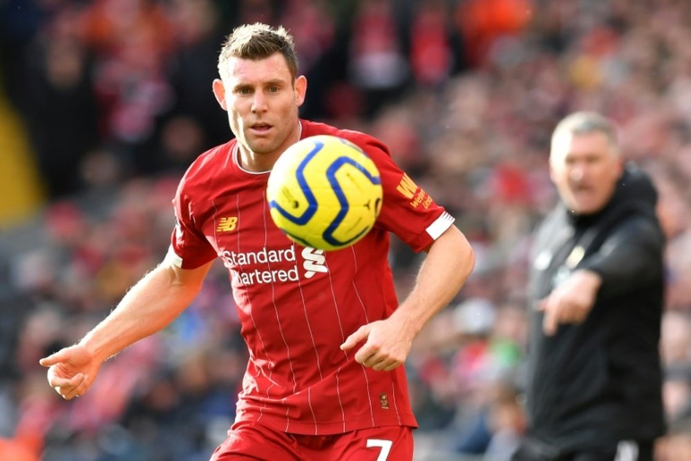 Liverpool's stellar season 'not normal', says Milner. AFP
