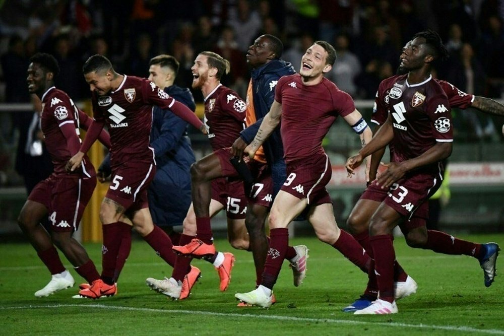 Torino are on an incredible unbeaten run. AFP