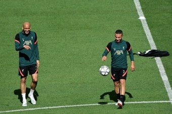 Fabinho and Thiago Alcantara recovered from injuries to start Saturdays Champions League final. AFP