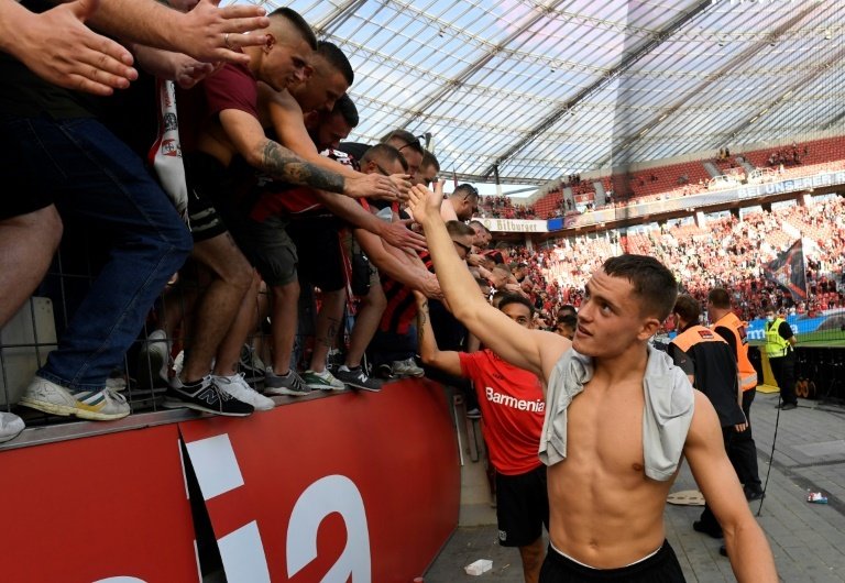 'The second Havertz': rising star Wirtz making Bundesliga history. AFP