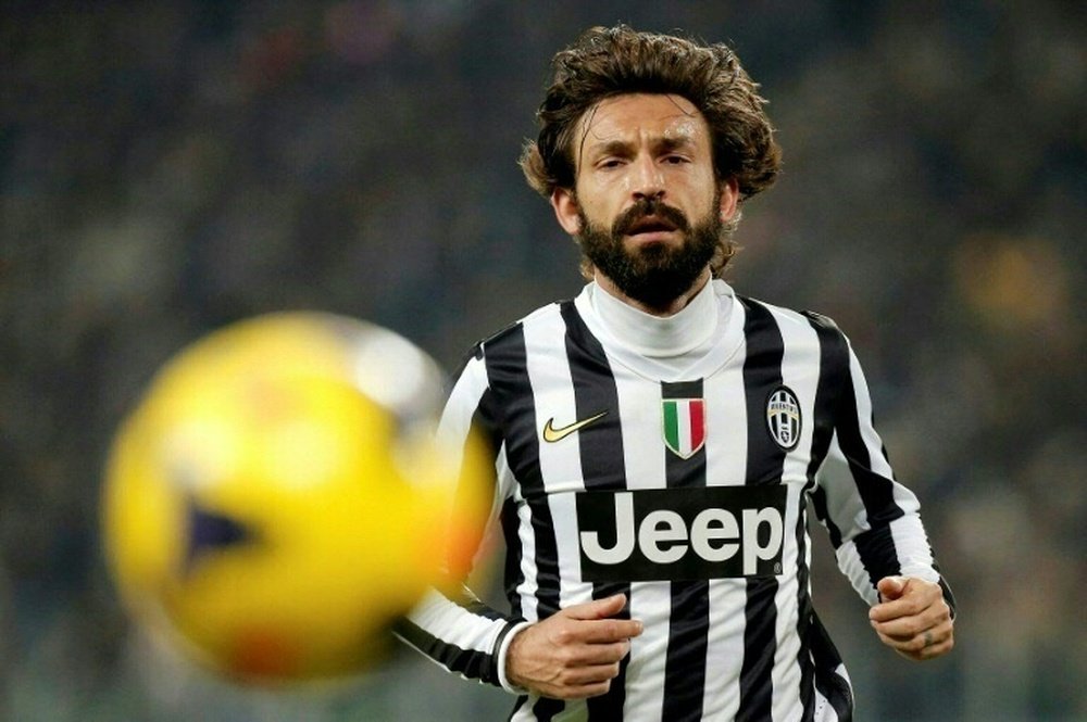 The right place at the right time, says Andrea Pirlo of first coaching job at Juventus. AFP