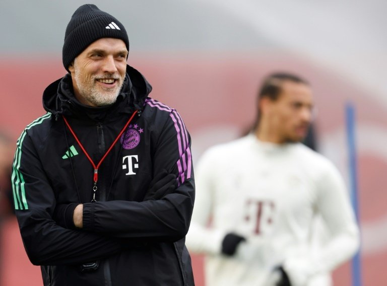 Thomas Tuchel broke his toe in his pre-match motivation speech on Tuesday. AFP