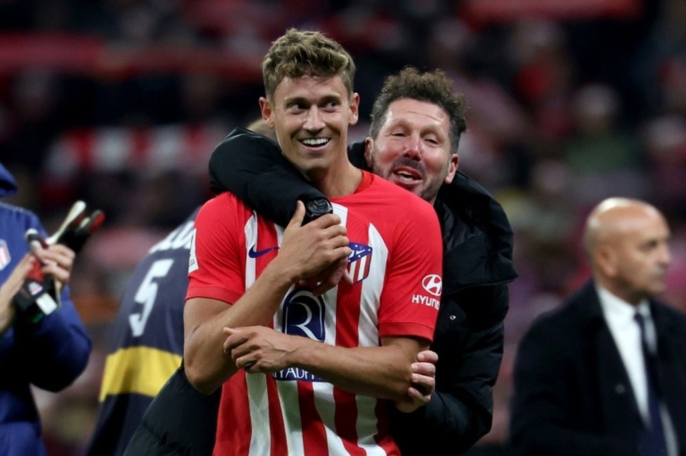Atletico climbed to third in the table. AFP