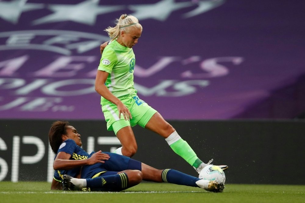 Chelsea to face Wolfsburg in Women's Champions League quarters. AFP