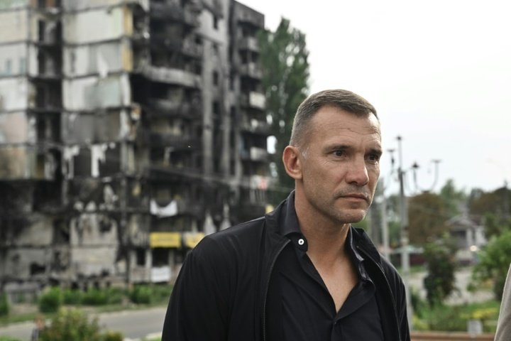 Andriy Shevchenko feels pain and pride in Ukraine's resilience