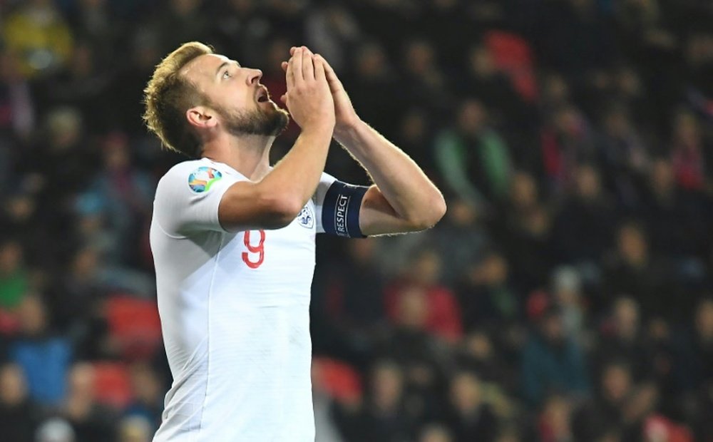 Kane admitted his team have things to work on ahead of Monday's match in Bulgaria. AFP