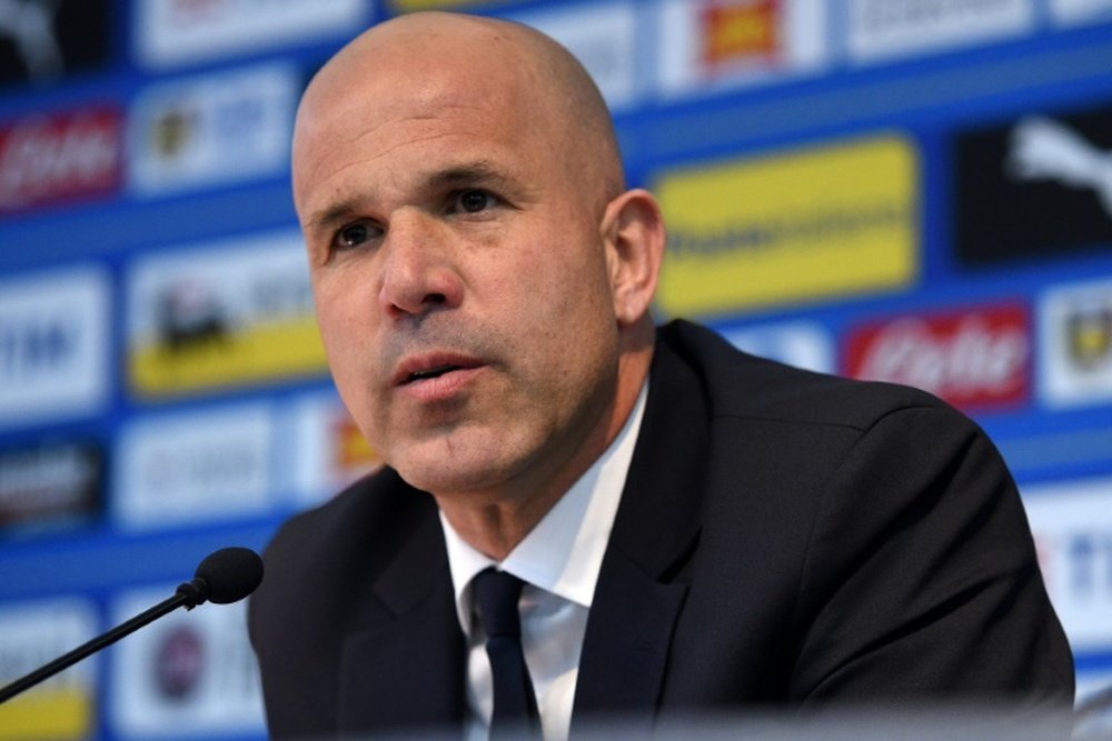 Luigi Di Biagio has become the new SPAL coach. AFP