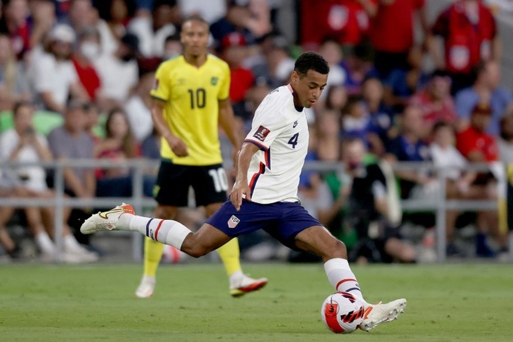 Tyler Adams is back in the USA squad since the World Cup. AFP