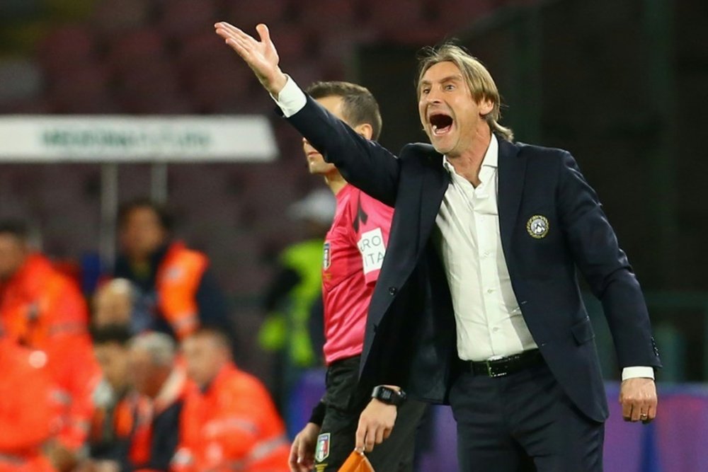 Davide Nicola is Torino's new coach. AFP