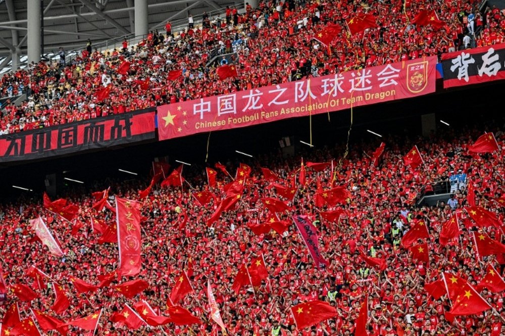 The CFA's foray into esports sparked mixed reactions among Chinese football fans. AFP