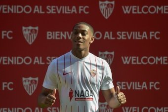 Martial: I can hit the ground running at Sevilla. AFP