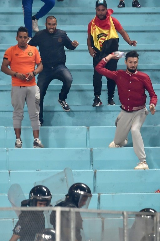 51 injured in Tunis stadium clashes