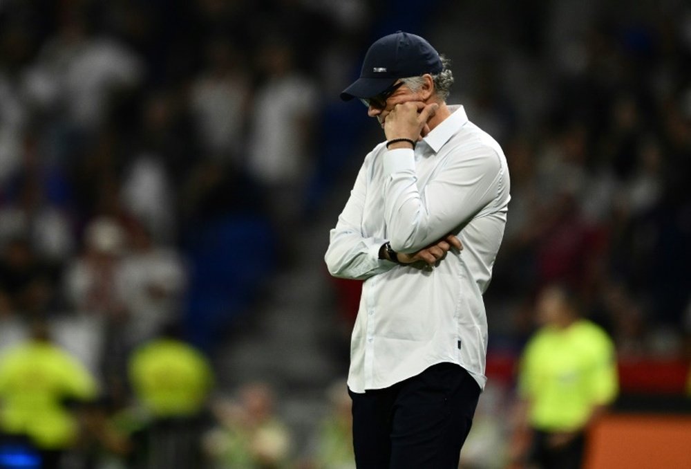 Lyon have started the new campaign with three defeats and a draw. AFP
