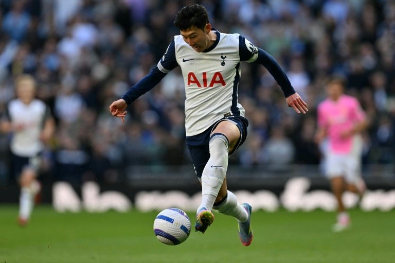 Son has failed to end the club's 17-year trophy drought so far. AFP