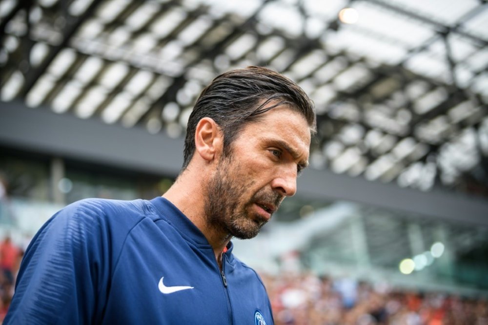 Buffon will face tough competition for the PSG goalkeepers slot. AFP