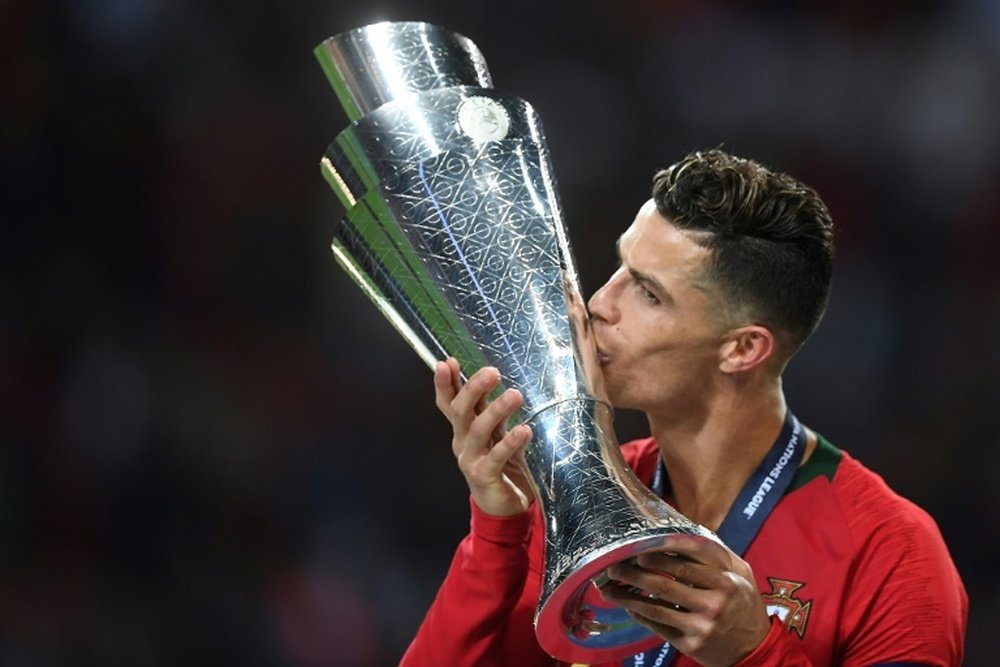 Portuguese goalscorer Cristiano Ronaldo has more than 177 million followers on Instagram. AFP