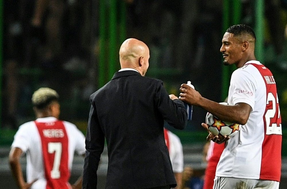 Erik ten Hag has made Ajax a dangerous force again. AFP