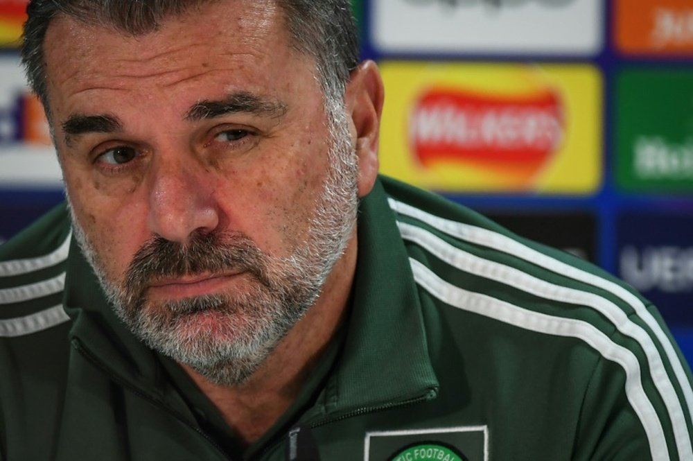 Ange Postecoglou is the new manager of Tottenham. AFP