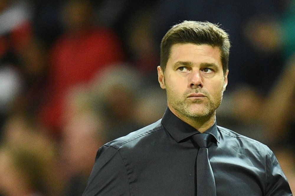 Pochettino is focused on doing well with Tottenham. AFP