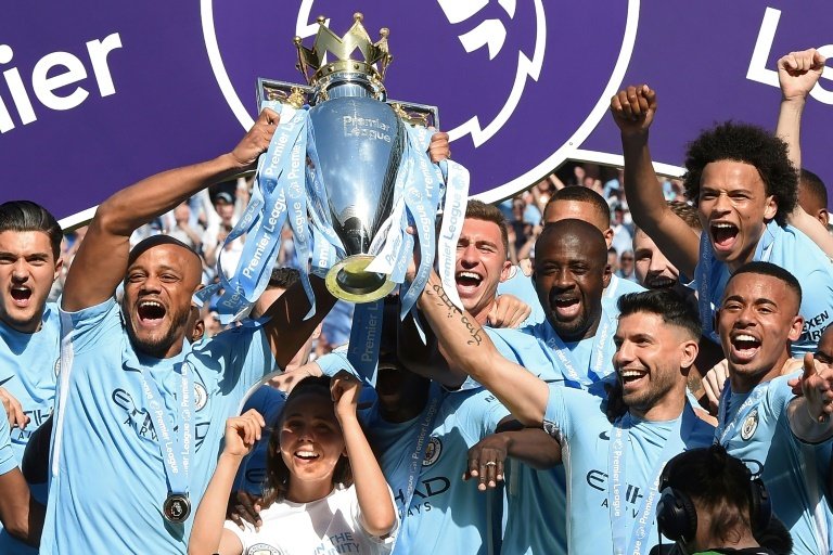 Man City and Chelsea lock horns in Community Shield. AFP