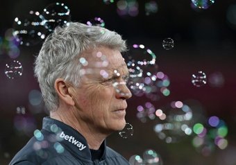 The future of West Ham boss David Moyes is uncertain. AFP