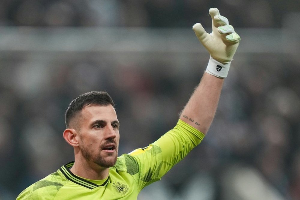 Newcastle United goalkeeper Martin Dubravka will be key for Slovakia. AFP
