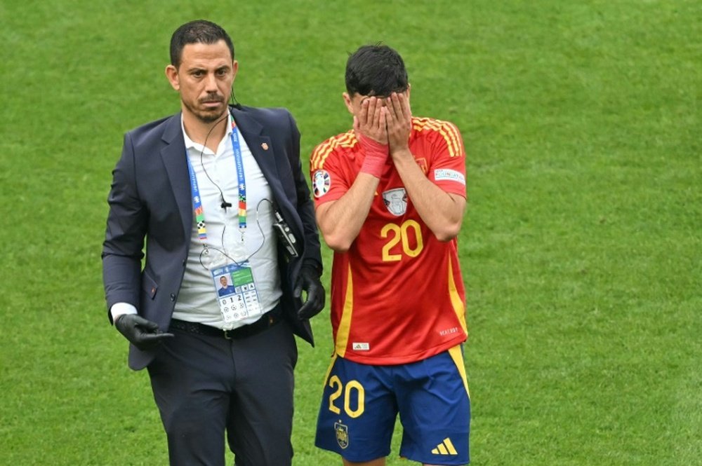 Spain midfielder Pedri has been ruled out of Euro 2024 by a knee sprain. AFP