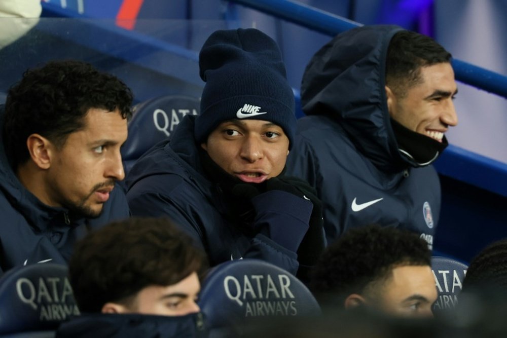 Mbappe was rested ahead of next week's UCL tie against Real Sociedad. AFP