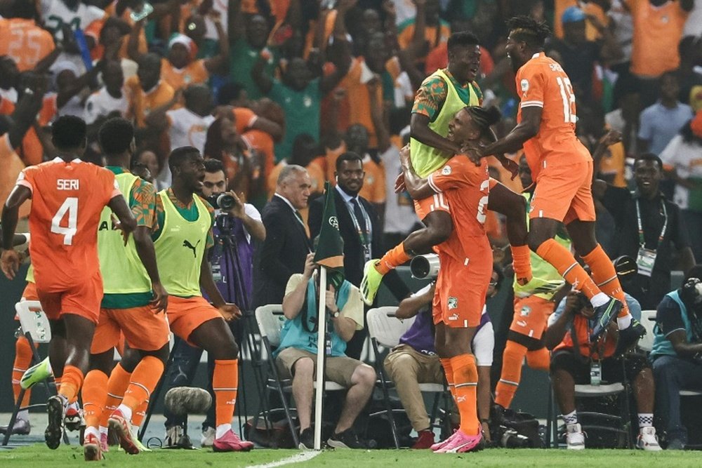 Haller connected with a Max-Alain Gradel cross in the 65th minute. AFP