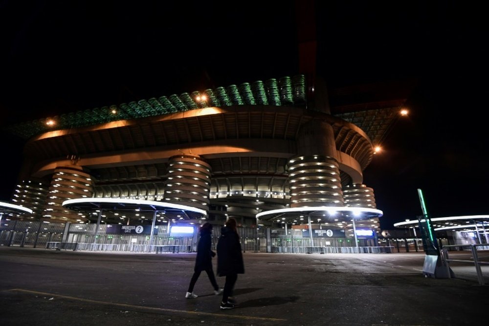 Inter Milan advance in Europe behind 'surreal' closed doors due to coronavirus. AFP