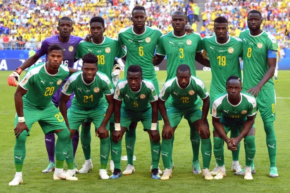 Senegal are the only African team among the top 20 in the FIFA November world rankings. AFP