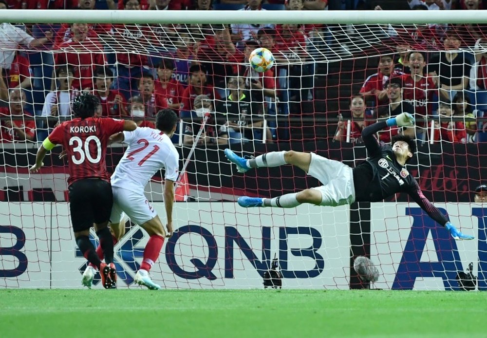 Koroki sent Urawa Red Diamonds through on away goals. AFP